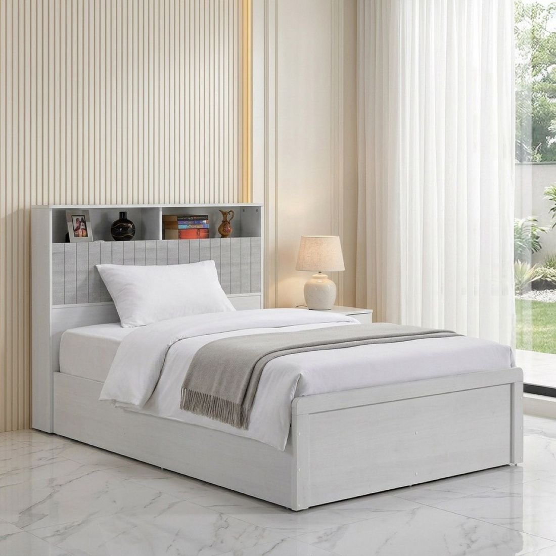 Liverpool Smart Single Bed by Grains Home Pakistan