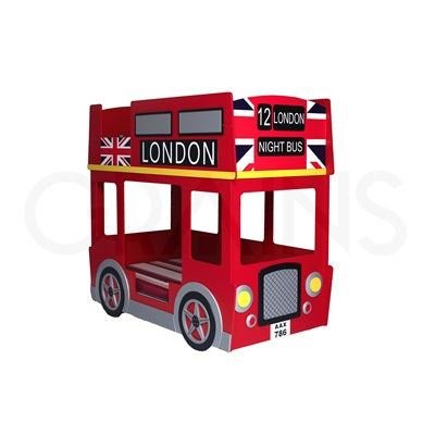 London Bus Bunk Bed with ladder by Grains Home Pakistan