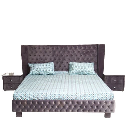 Rania Plush Velvet Bed photo 1